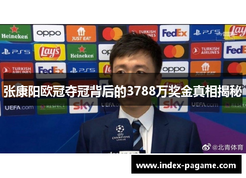 张康阳欧冠夺冠背后的3788万奖金真相揭秘