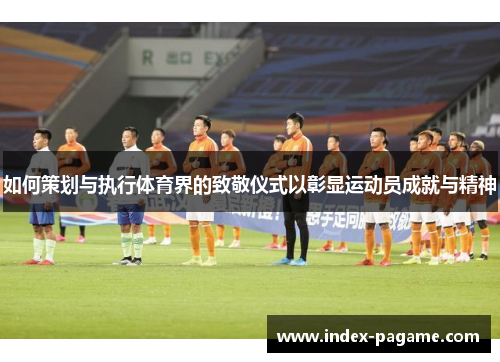 如何策划与执行体育界的致敬仪式以彰显运动员成就与精神