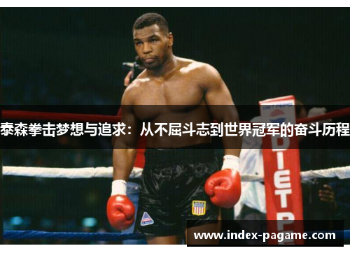 泰森拳击梦想与追求：从不屈斗志到世界冠军的奋斗历程